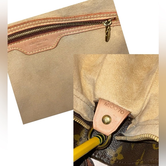 ✅ 3 SET AUTHENTIC WALLET+GM BAG DUSTBAG LOUIS VUITTON - Picture 3 of 15